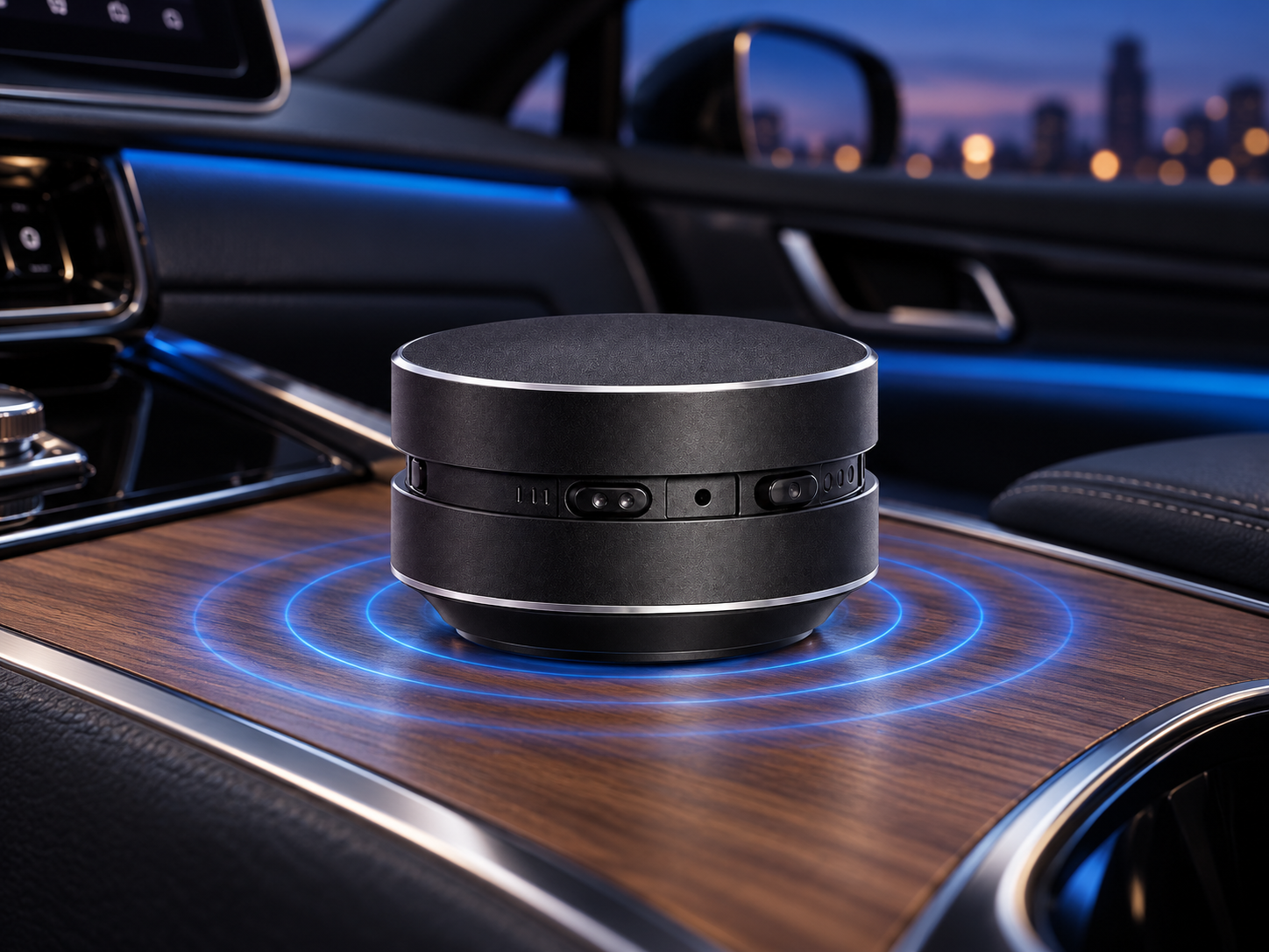 Vumelo on A car console